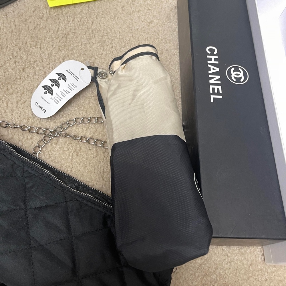 Chanel Umbrella & Pouch - Picture 5 of 9